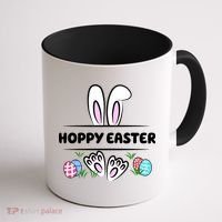 Hoppy Easter Bunny Holiday Cute Coffee Mug thumb 1
