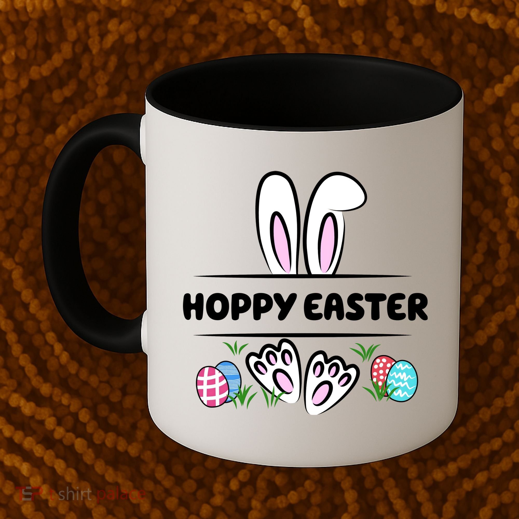 Hoppy Easter Bunny Holiday Cute Coffee Mug