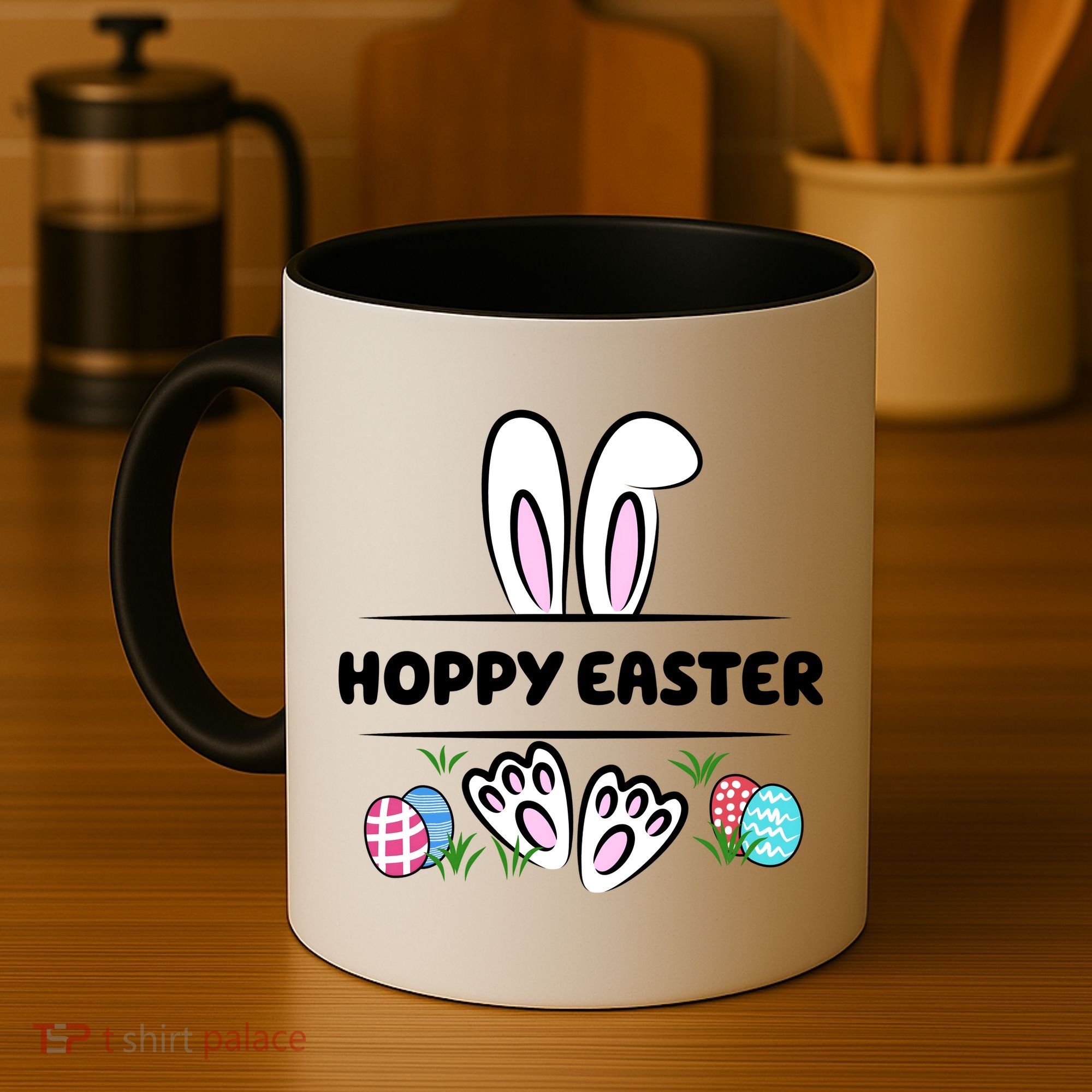 Hoppy Easter Bunny Holiday Cute Coffee Mug