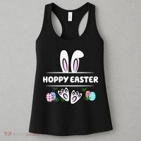 Hoppy Easter Bunny Holiday Cute Women's Tank Top thumb 3