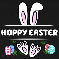 Hoppy Easter Bunny Holiday Cute Tank Top thumb 6