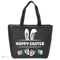 Hoppy Easter Bunny Holiday Cute Tote Bag thumb 0