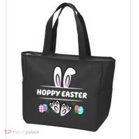 Hoppy Easter Bunny Holiday Cute Tote Bag thumb 3
