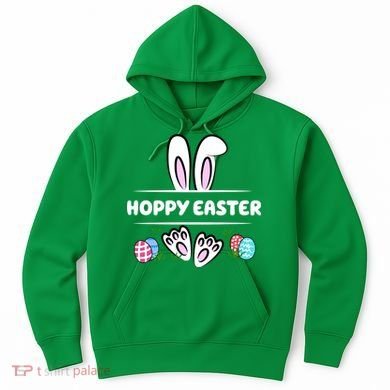 Hoppy Easter Bunny Holiday Cute Hoodie