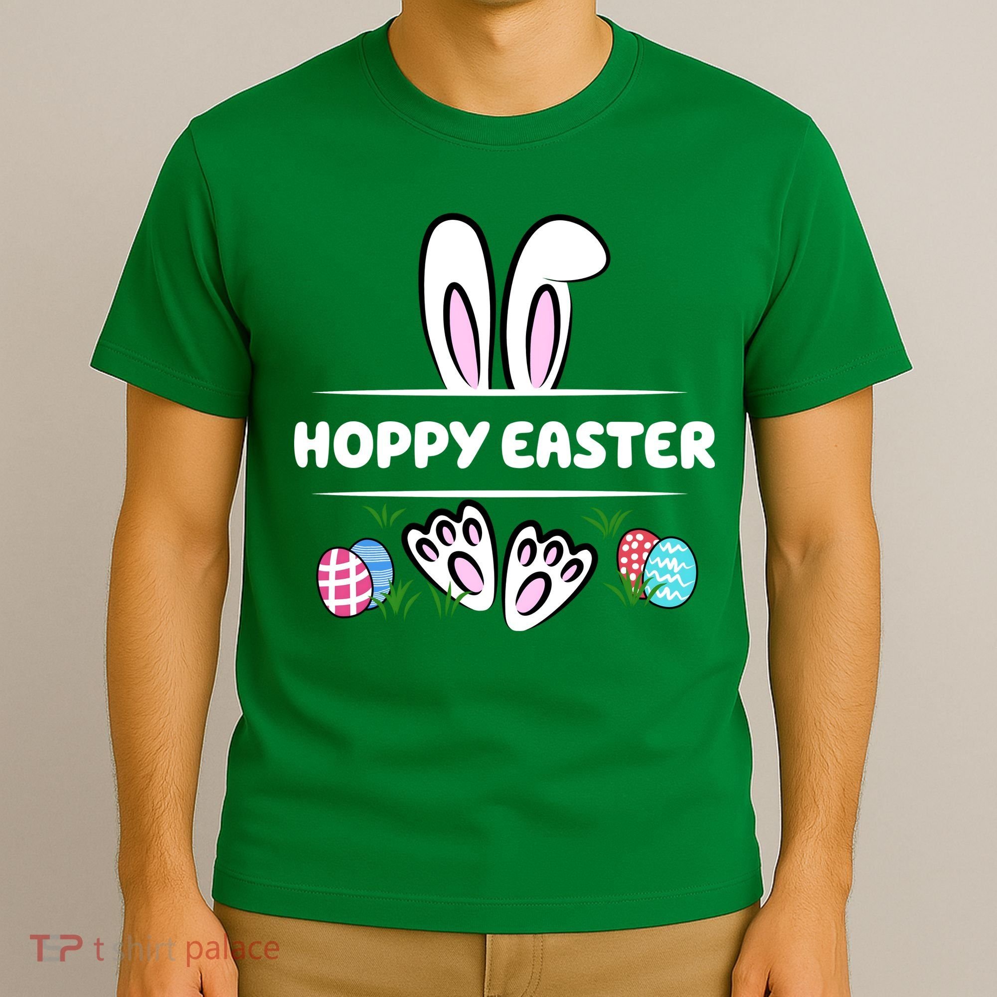 Hoppy Easter Bunny Holiday Cute T-Shirt