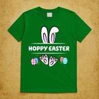 Hoppy Easter Bunny Holiday Cute T-Shirt thumb 5