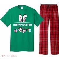 Hoppy Easter Bunny Holiday Cute Pajama Set thumb 0