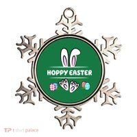 Hoppy Easter Bunny Holiday Cute Ornament thumb 0