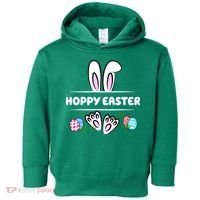 Hoppy Easter Bunny Holiday Cute Toddler Hoodie thumb 0