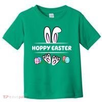Hoppy Easter Bunny Holiday Cute Toddler T-Shirt thumb 0