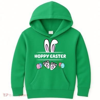 Hoppy Easter Bunny Holiday Cute Kids Hoodie
