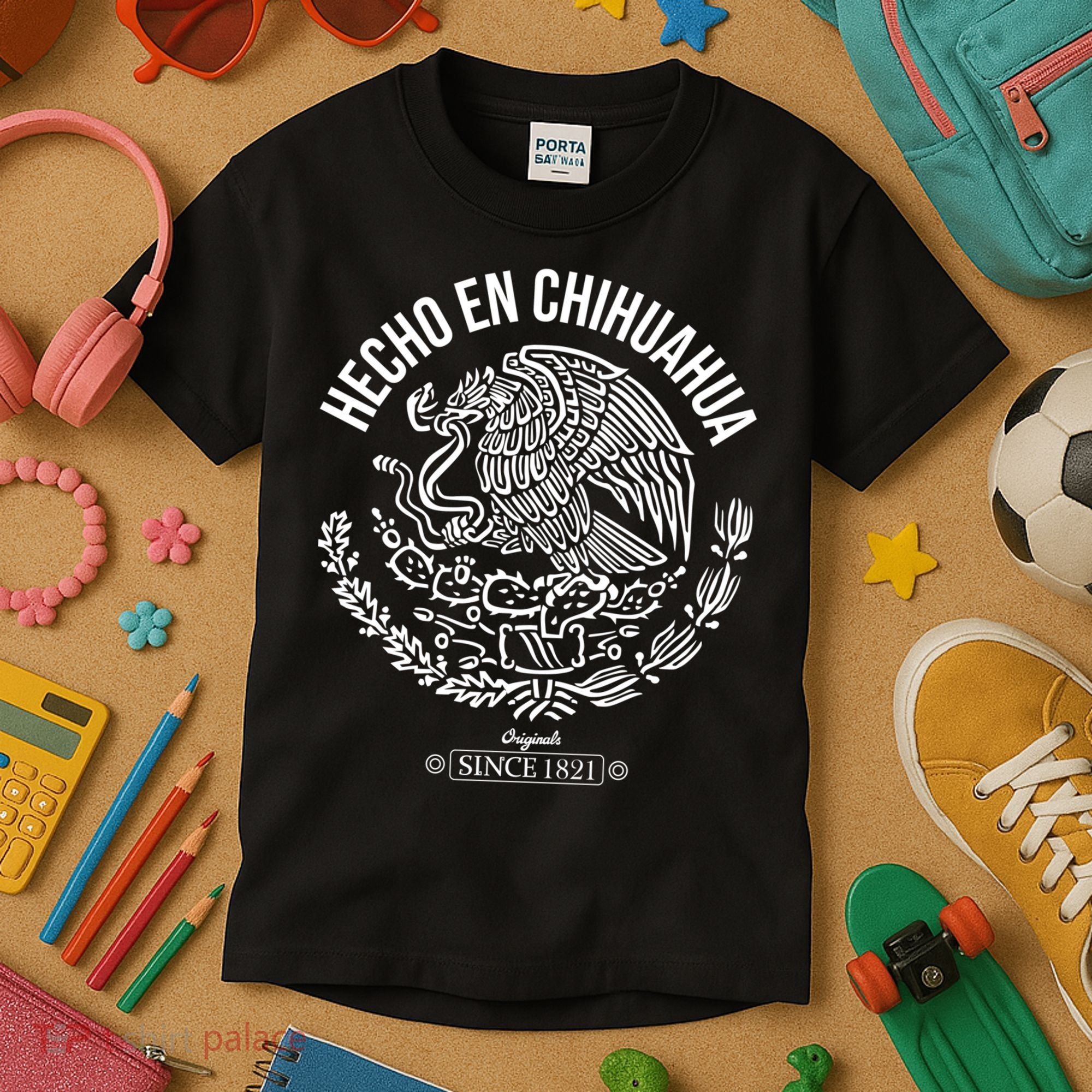 Hecho En Chihuahua Meaningful Gift Cinco De Mayo Mexico Mexican Day Cool Gift Kids T-Shirt