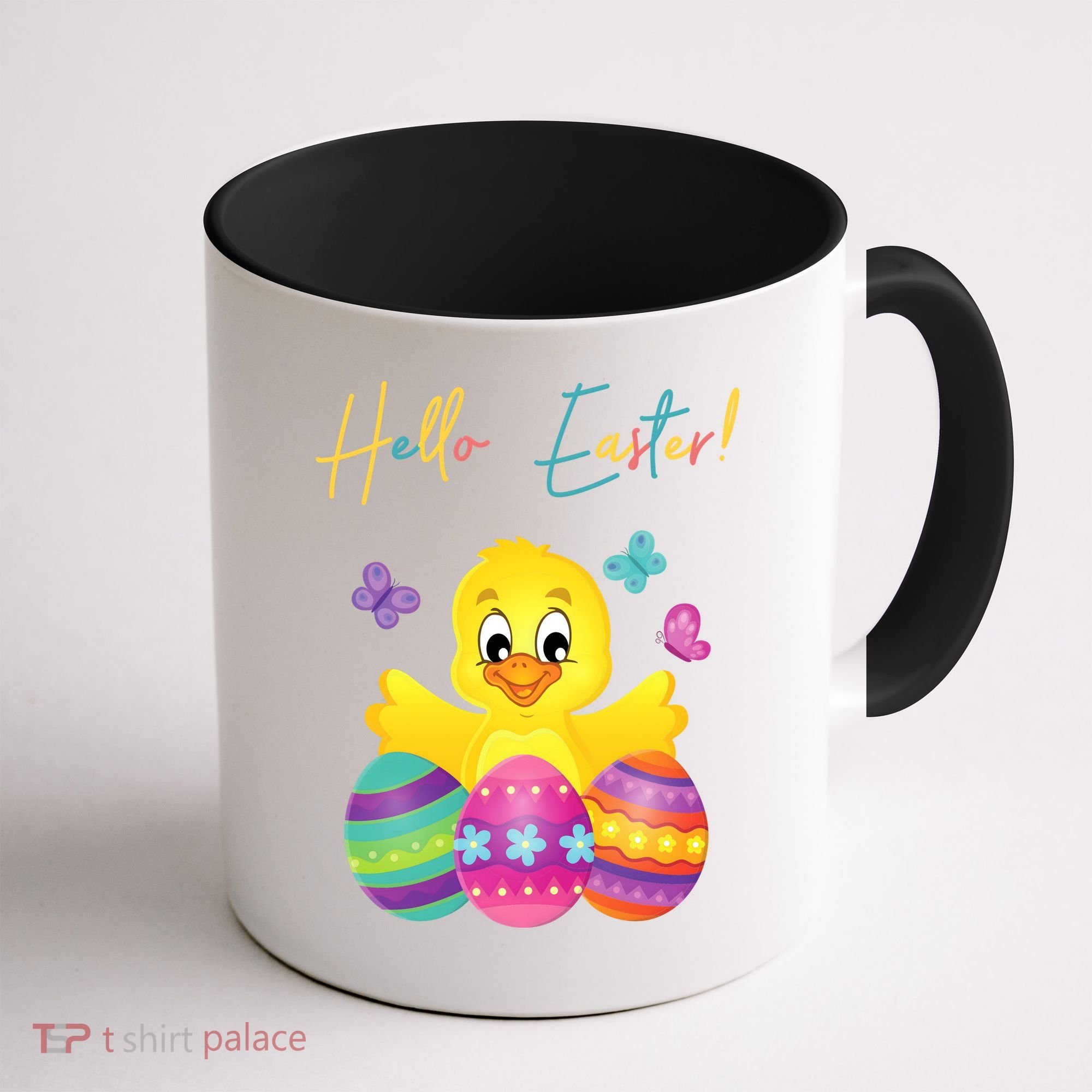 Hello Easter Cute Chick Holiday Coffee Mug
