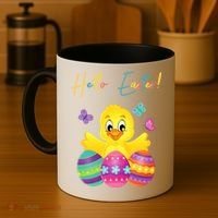 Hello Easter Cute Chick Holiday Coffee Mug thumb 4