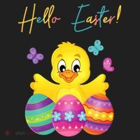Hello Easter Cute Chick Holiday Tumbler thumb 3