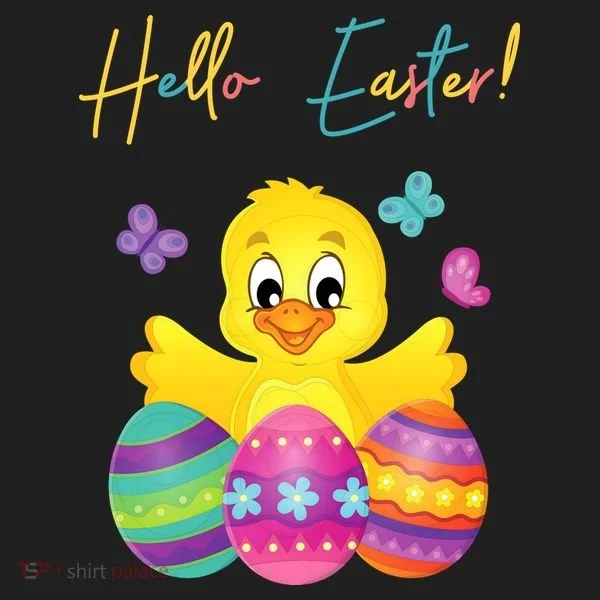 Hello Easter Cute Chick Holiday Tumbler