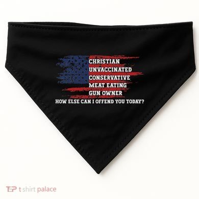 How Else Can I Offend You Today USA-Made Doggie Bandana