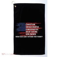 How Else Can I Offend You Today Golf Towel thumb 0