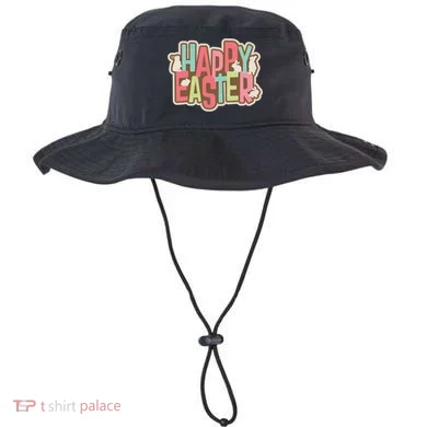 Happy Easter Colorful Bunny Bucket Hat