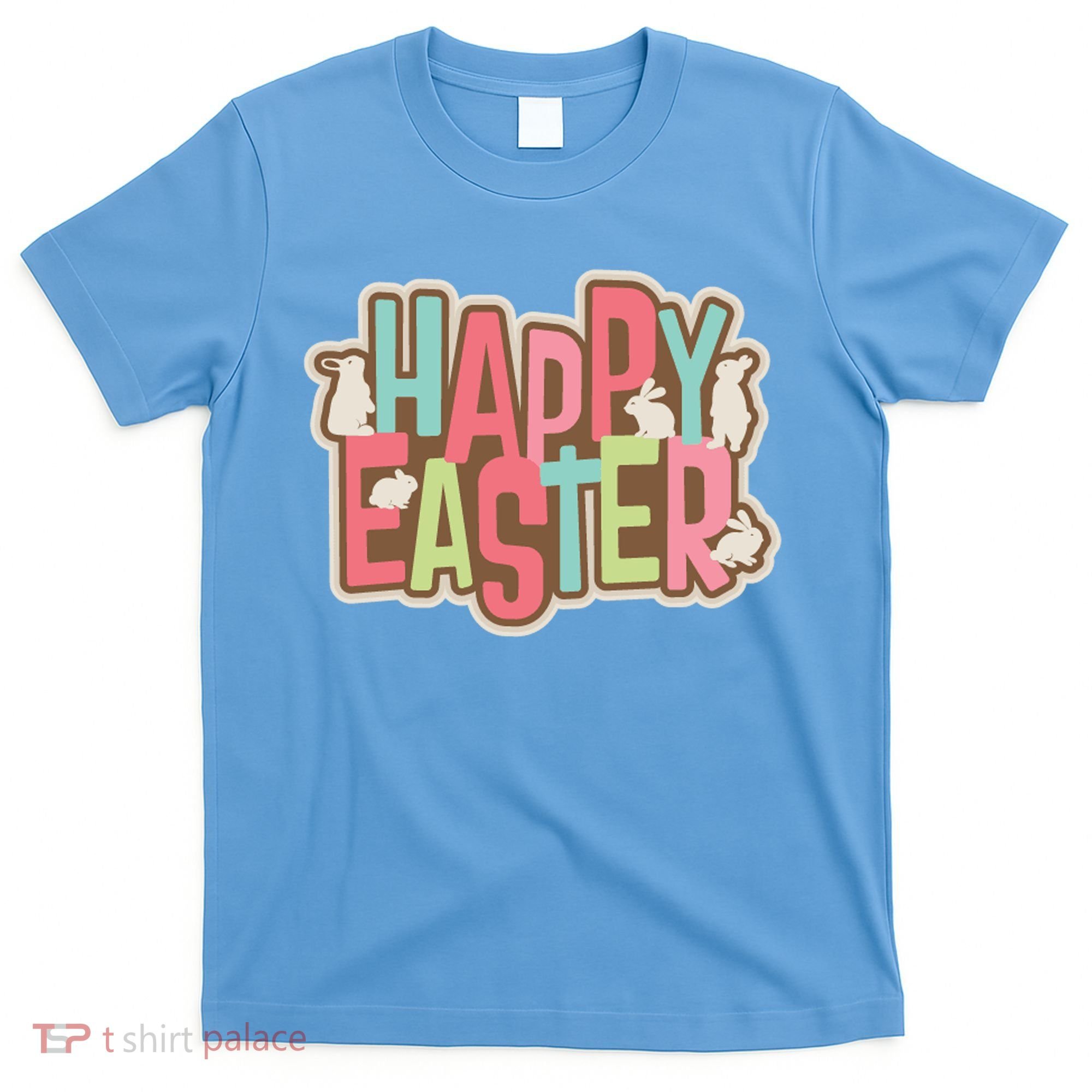 Happy Easter Colorful Bunny T-Shirt