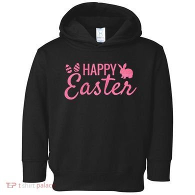 Happy Easter Cute Festive Holiday Toddler Hoodie