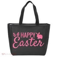 Happy Easter Cute Festive Holiday Tote Bag thumb 0