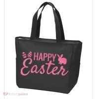 Happy Easter Cute Festive Holiday Tote Bag thumb 3