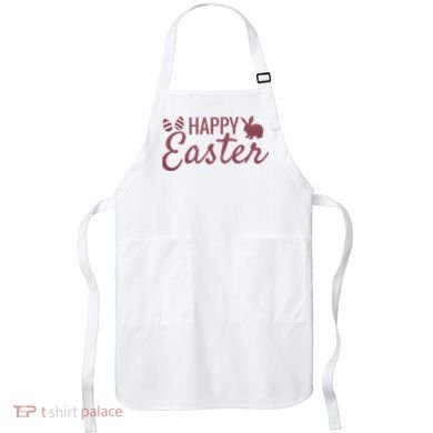 Happy Easter Cute Festive Holiday Apron