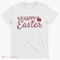 Happy Easter Cute Festive Holiday T-Shirt thumb 0