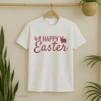 Happy Easter Cute Festive Holiday T-Shirt thumb 2