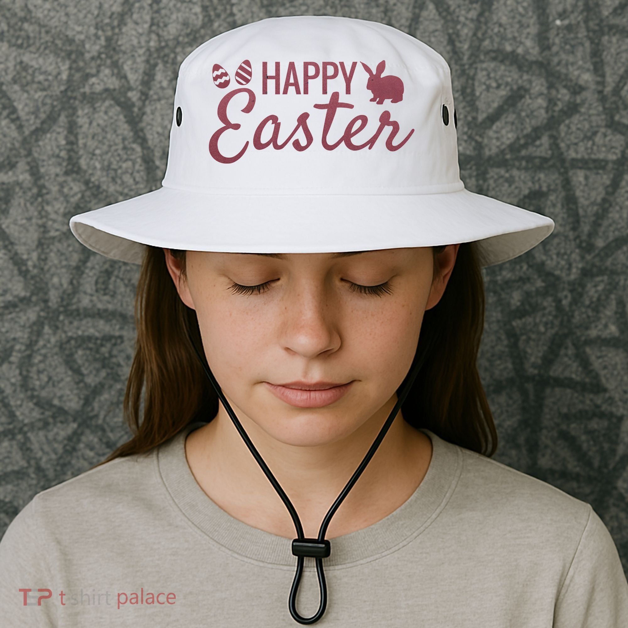Happy Easter Cute Festive Holiday Bucket Hat