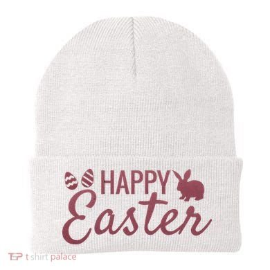 Happy Easter Cute Festive Holiday Beanie