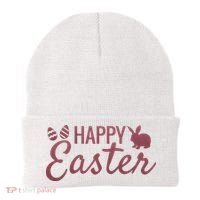 Happy Easter Cute Festive Holiday Beanie thumb 0