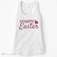 Happy Easter Cute Festive Holiday Women's Tank Top thumb 0