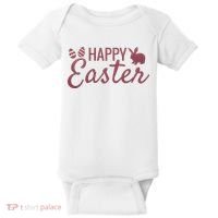 Happy Easter Cute Festive Holiday Baby Bodysuit thumb 0