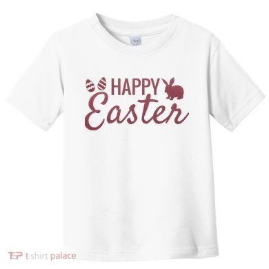 Happy Easter Cute Festive Holiday Toddler T-Shirt