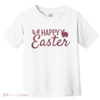 Happy Easter Cute Festive Holiday Toddler T-Shirt thumb 0