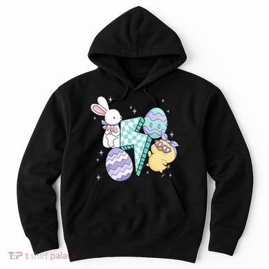 Happy Easter Cute Retro Hoodie