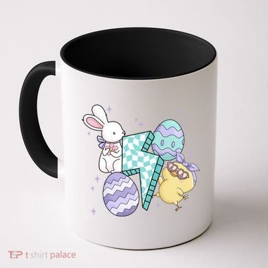 Happy Easter Cute Retro Coffee Mug