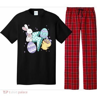 Happy Easter Cute Retro Pajama Set