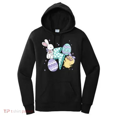 Happy Easter Cute Retro Women's Hoodie