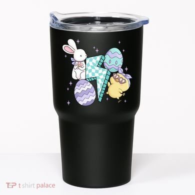 Happy Easter Cute Retro Tumbler