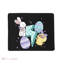 Happy Easter Cute Retro Mousepad thumb 0