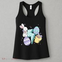 Happy Easter Cute Retro Women's Tank Top thumb 3