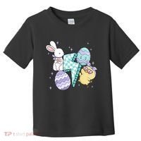 Happy Easter Cute Retro Toddler T-Shirt thumb 0