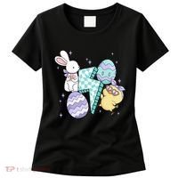 Happy Easter Cute Retro Women's T-Shirt thumb 0