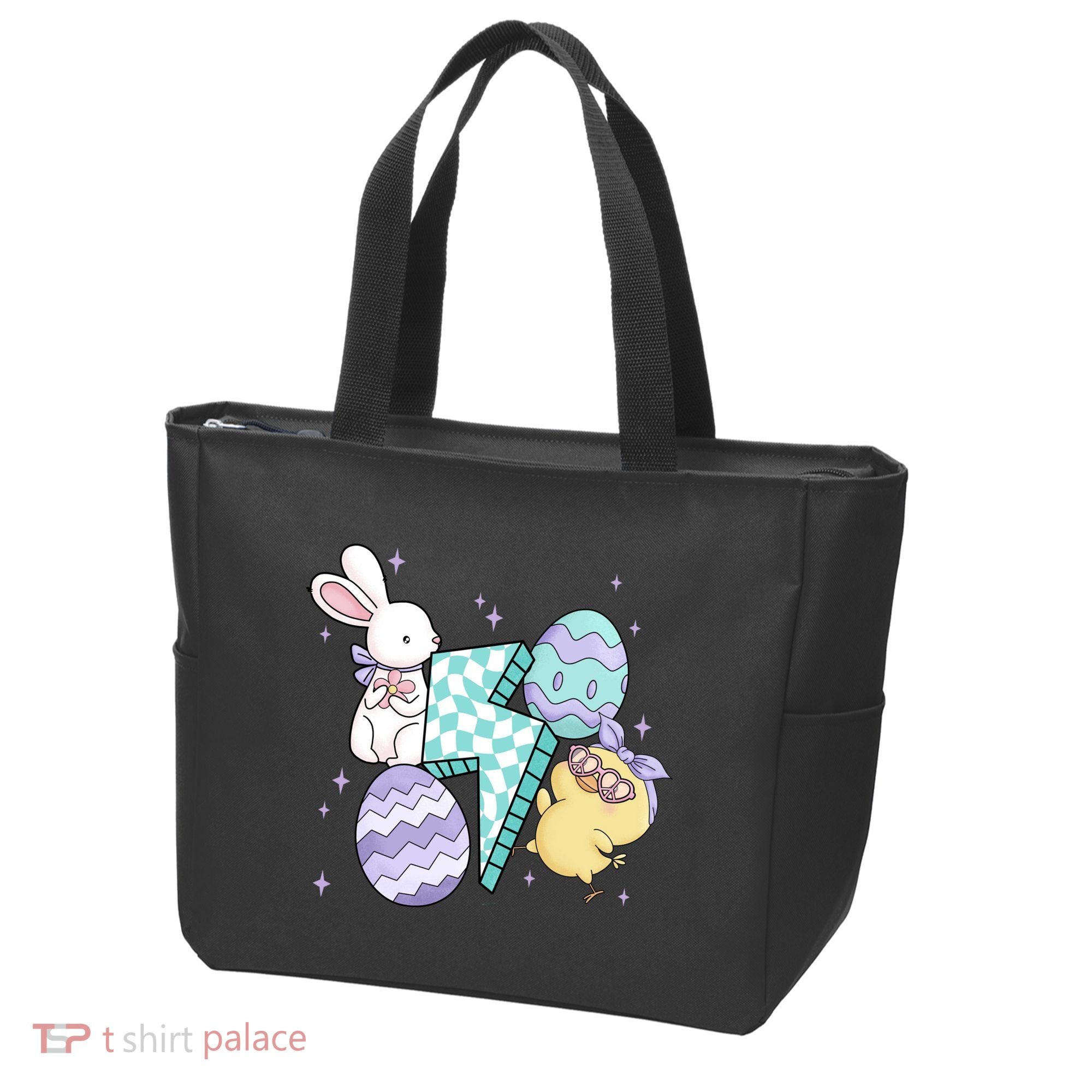 Happy Easter Cute Retro Bag