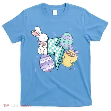 Happy Easter Cute Retro T-Shirt