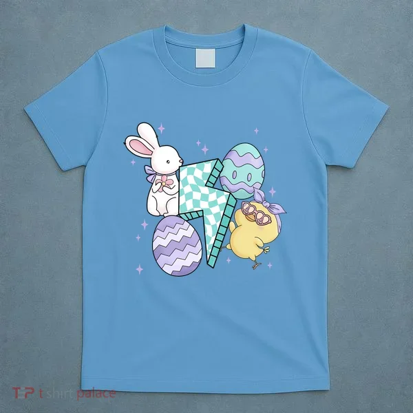 Happy Easter Cute Retro T-Shirt