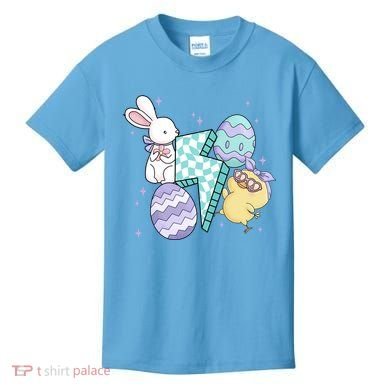 Happy Easter Cute Retro Kids T-Shirt